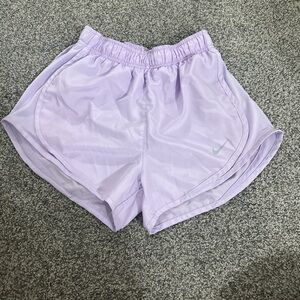 Nike Women's Light Purple Athletic Shorts
